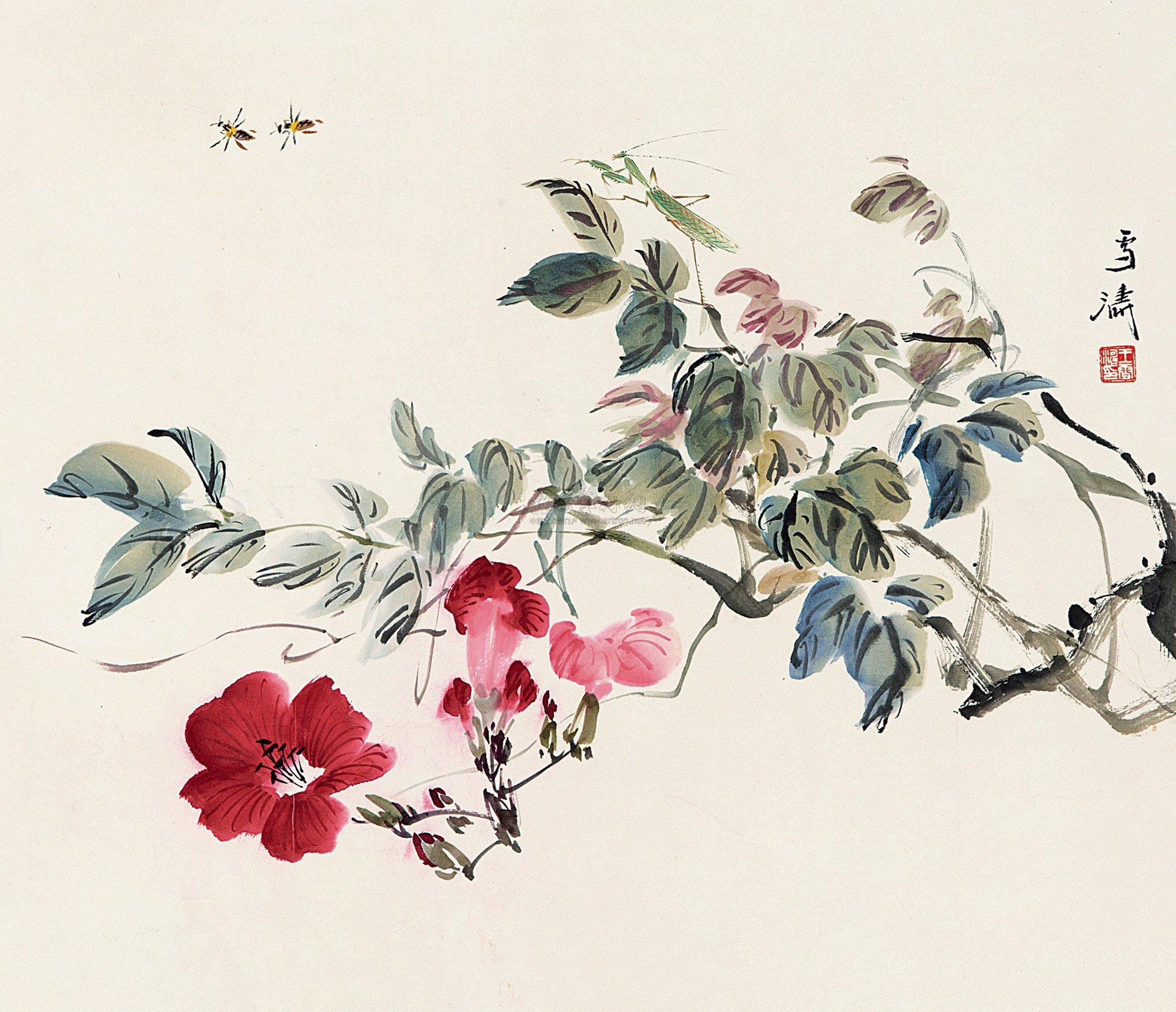 "志成园丁谱"之十五:写意花鸟画家王雪涛